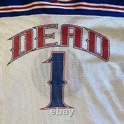 Vintage Grateful Dead Hockey Jersey 24 Minutes Size Large L RARE 1994
