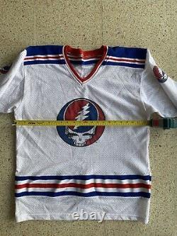 Vintage Grateful Dead Hockey Jersey 24 Minutes Size XL RARE 1994