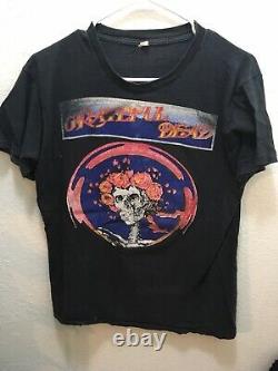 Vintage Grateful Dead LOT T-Shirt Bertha/Owsley Skull Old 70s Shirt RARE