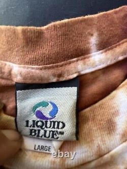 Vintage Grateful Dead Liquid Blue Shirt Lg Very Rare! Never Worn Perfect 4Sphere