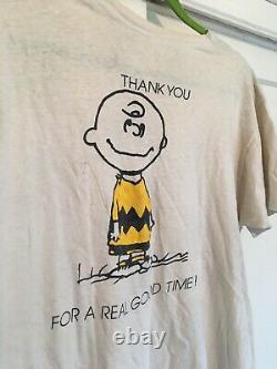 Vintage Grateful Dead Loose Lucy Peanuts Gang T Shirt Very Rare! 70s/80s