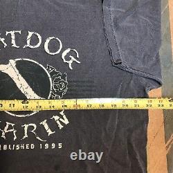 Vintage Grateful Dead Ratdog 2001 Tour Locations Bob Weir T-shirt L Rare Green