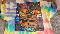 Vintage Grateful Dead Ship of Fools Summer 1994 Tie Dye Tour Shirt SUPER RARE