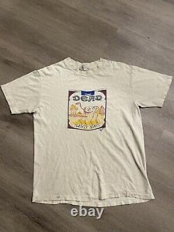 Vintage Grateful Dead Shirt 20 years Camel Rare Artist 1985 Tshirt Sz Large