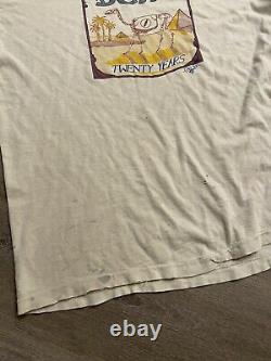 Vintage Grateful Dead Shirt 20 years Camel Rare Artist 1985 Tshirt Sz Large