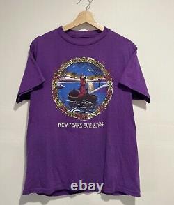 Vintage Grateful Dead Shirt NYE 83/84 M 80s Thin Rare Band Shirt