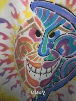 Vintage Grateful Dead Shirt Parking Lot Jerry Jasper Sun Moon Rare 80s 1980s Lar