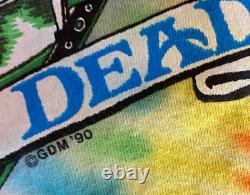 Vintage Grateful Dead Shirt Philadelphia Large Tie Dye Rare