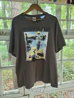 Vintage Grateful Dead Shirt Tom Sawyer Huckleberry Finn Gildan XL Tshirt Rare