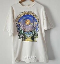 Vintage Grateful Dead Shirt (size Large) RARE Sorayama Art Pot Leaf