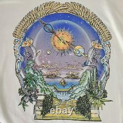 Vintage Grateful Dead Shirt (size Large) RARE Sorayama Art Pot Leaf