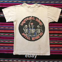 Vintage Grateful Dead Still Smokin 1989 Summer Tour Shirt Mens Medium 80s Rare