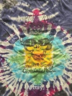 Vintage Grateful Dead Tie Dye Shirt Summer Tour RARE Large