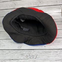 Vintage Grateful Dead Top Hat Red White Blue Skull Foam Cloth Mary Jane's Rare