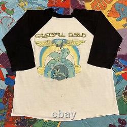 Vintage Grateful Dead Tour T Shirt Adult S Raglan Jerry Garcia 1978 Rare USA