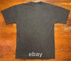 Vintage Grateful Dead Tour T-shirt Rare Band Tee Size L