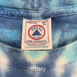 Vintage Grateful Dead US Snowboarding Tie Dye T-Shirt Size XL Rare 90s
