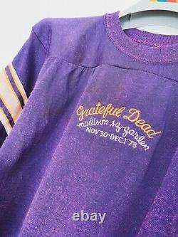 Vintage Grateful Dead shirt/jersey 1978 Madison Square Garden Mickey Hart RARE