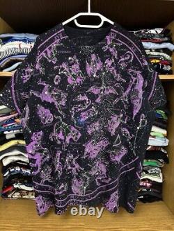 Vintage Liquid Blue 1993 Hemisphere Constellation 90s Graphic Rare Tee