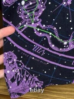 Vintage Liquid Blue 1993 Hemisphere Constellation 90s Graphic Rare Tee