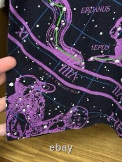 Vintage Liquid Blue 1993 Hemisphere Constellation 90s Graphic Rare Tee