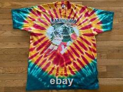 Vintage Lithuania Basketball Tee Grateful Dead Shirt Tie Dye Very RARE 1992 XXL