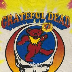 Vintage Original 1995 Grateful Dead Summer Tour TShirt Tie Dye XL Very Rare
