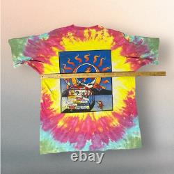 Vintage Original 1995 Grateful Dead Summer Tour TShirt Tie Dye XL Very Rare