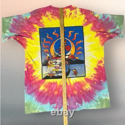 Vintage Original 1995 Grateful Dead Summer Tour TShirt Tie Dye XL Very Rare