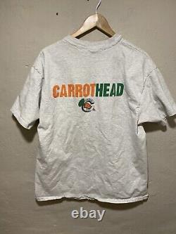 Vintage RARE 1993 CARROT TOP Carrothead Grateful Dead Inspired XL Tour Shirt