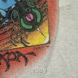 Vintage Rare 1969 Grateful Dead Aoxomoxoa Band Shirt Rick Griffin Deadhead Folk
