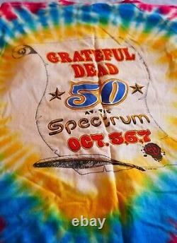 Vintage Rare Grateful Dead 1994 T-Shirt Philadelphia Spectrum 50 Shows XL