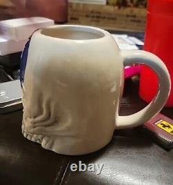 Vintage Rare Grateful Dead Head Skull With Lightning Coffee Ceramic Mug