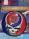 Vintage Rare Grateful Dead Large Patch 51/2 Steal Your Face 30th Anniversary