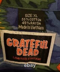 Vintage Rare Grateful Dead Limited Edition Hawaiian Aloha Shirt