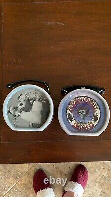 Vintage Rare Retro Janis Joplin & Grateful Dead drum shaped tins collectible