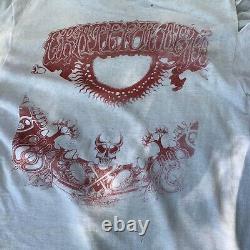 Vintage Rare Thrashed 20th Anniversary Grateful Dead T-shirt Tour