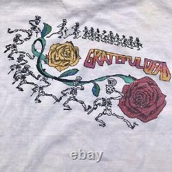 Vintage grateful dead shirt Sz L 1986 80s DEADHEAD L RARE Cal Expo Sacramento