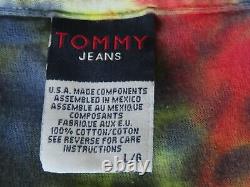 Vintage rare bootleg tommy hilfiger grateful dead tie dye longsleeve shirt L