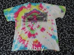 Vintage rare jerry garcia band tie dye single stitch 90s tshirt 1994