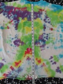 Vintage rare jerry garcia band tie dye single stitch 90s tshirt 1994