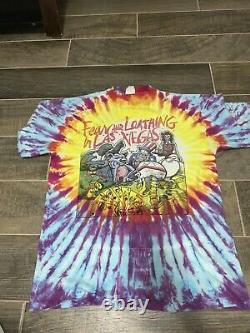 Vtg 1991 Fear And Loathing Grateful Dead Shirt Sz XL Tye Die Vintage Rare