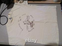Vtg 1991 Grateful Dead Winnie the Pooh T-shirt Listening for the Secret L RARE