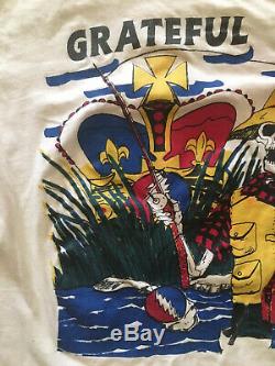 Vtg 1993 Tour Grateful Dead Shirt Fishing Mountain View Sacramento Rare