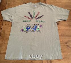 Vtg 1994 Grateful Dead Shirt RARE Cal Expo Sacramento Concert XL Single Stitch
