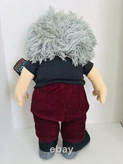 Vtg 1998 Gund Liquid Blue Jerry Garcia Plush Doll Grateful Dead W Guitar Rare