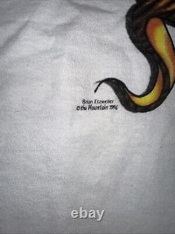 Vtg 90s 1996 Grateful Dead Dr Seuss Drug Fish TShirt Sz L The Mountain