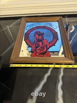 Vtg Grateful Dead-Asbury Park NJ Boardwalk-Carnival Fair Prize-Glass/Wood RARE