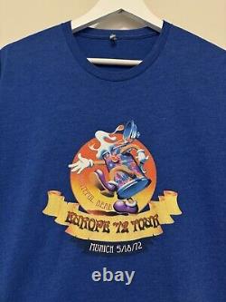 Vtg Grateful Dead Europe 72 Munich Men's M Tour T Shirt Rare Dead.net