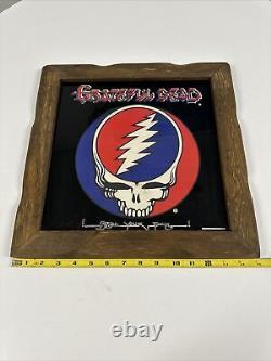 Vtg Grateful Dead Record Store Display-Glass And Wood -close To Mint 1976 RARE